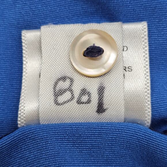 Peter Millar Shirt Men's XL Summer Comfort Golf Polo Blue Black Geometric Print - Picture 13 of 13